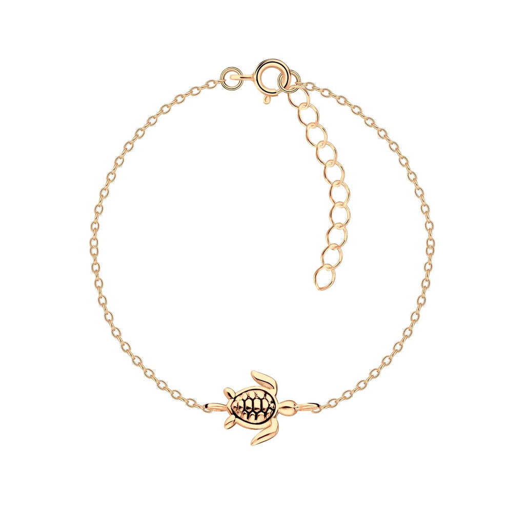 [10033759] Silver Turtle Bracelet