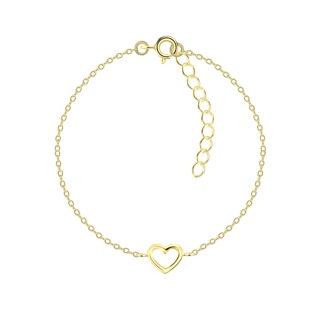 [10033760] Bracelet cœur en argent