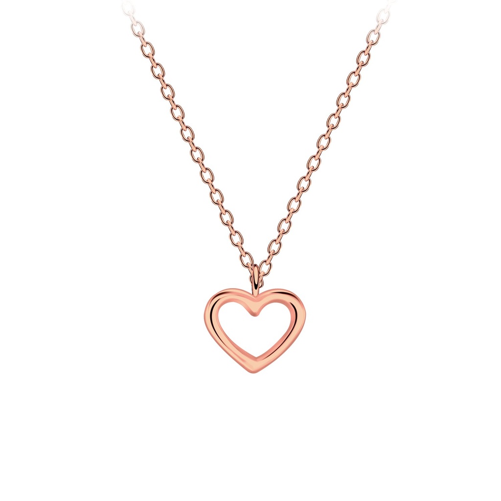 Collier cœur en argent