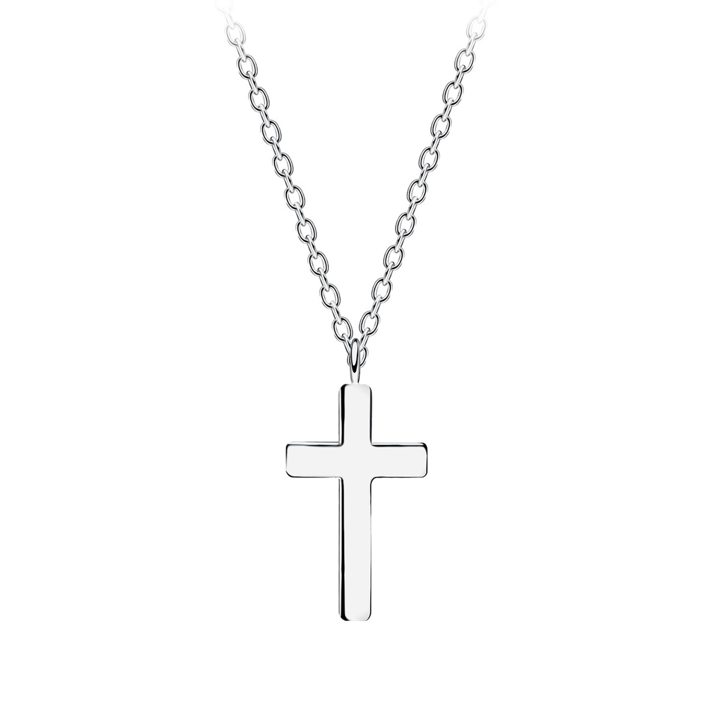 Silver Cross Necklace