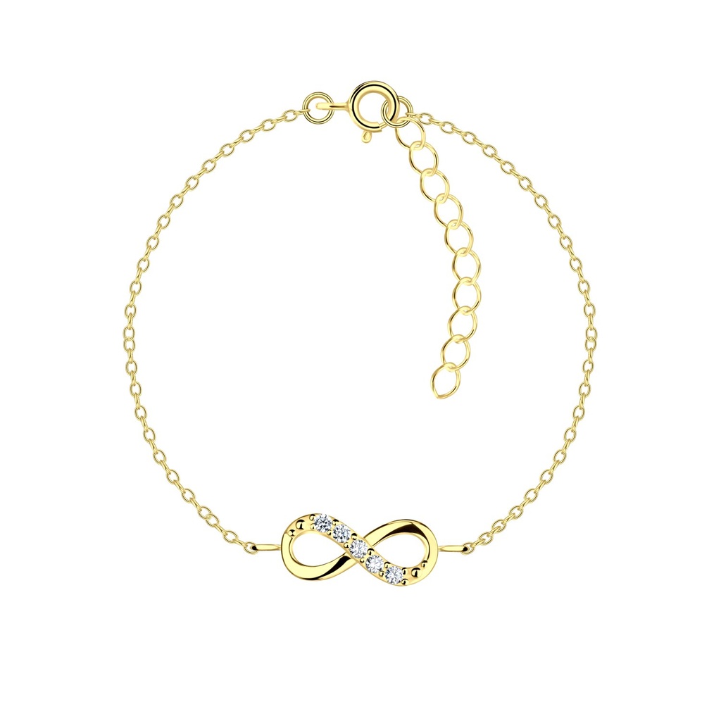 [10033765] Silver Infinity Bracelet