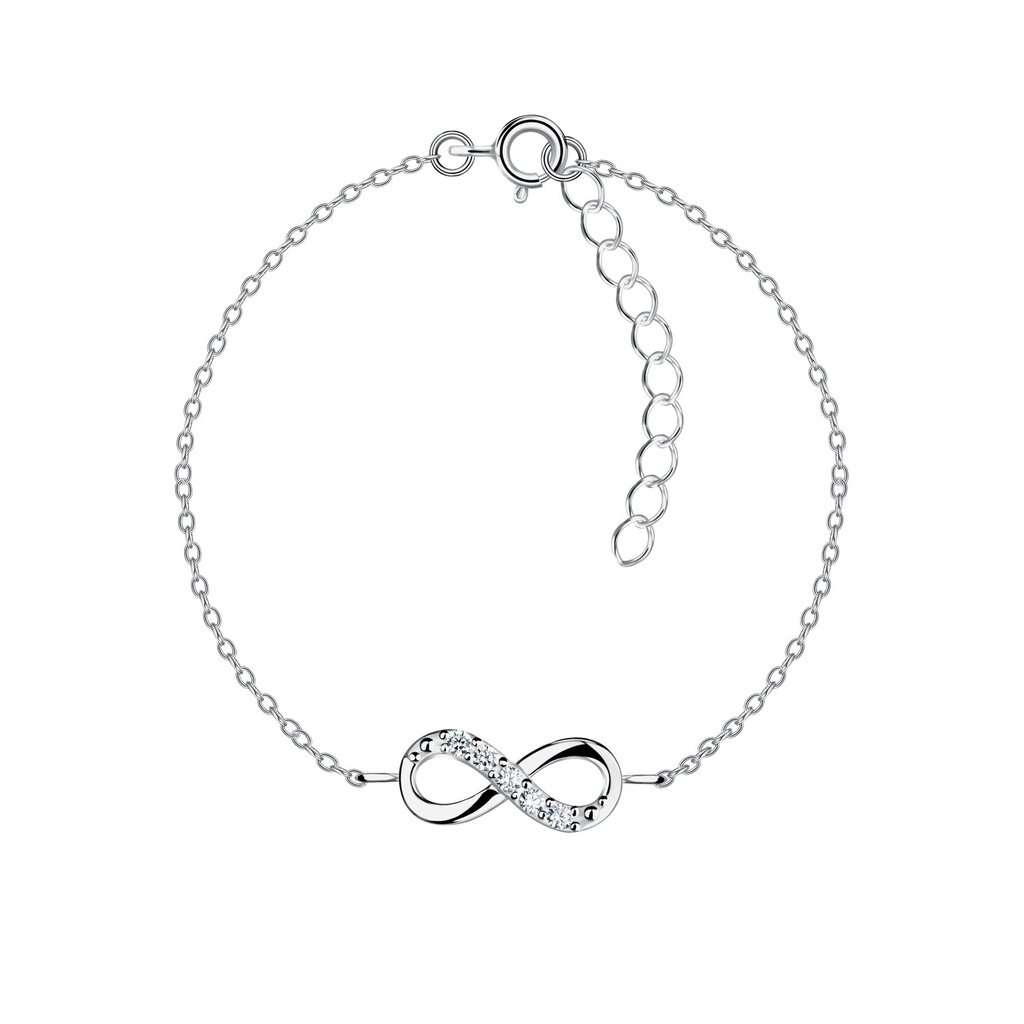[10035036] Bracelet infini en argent