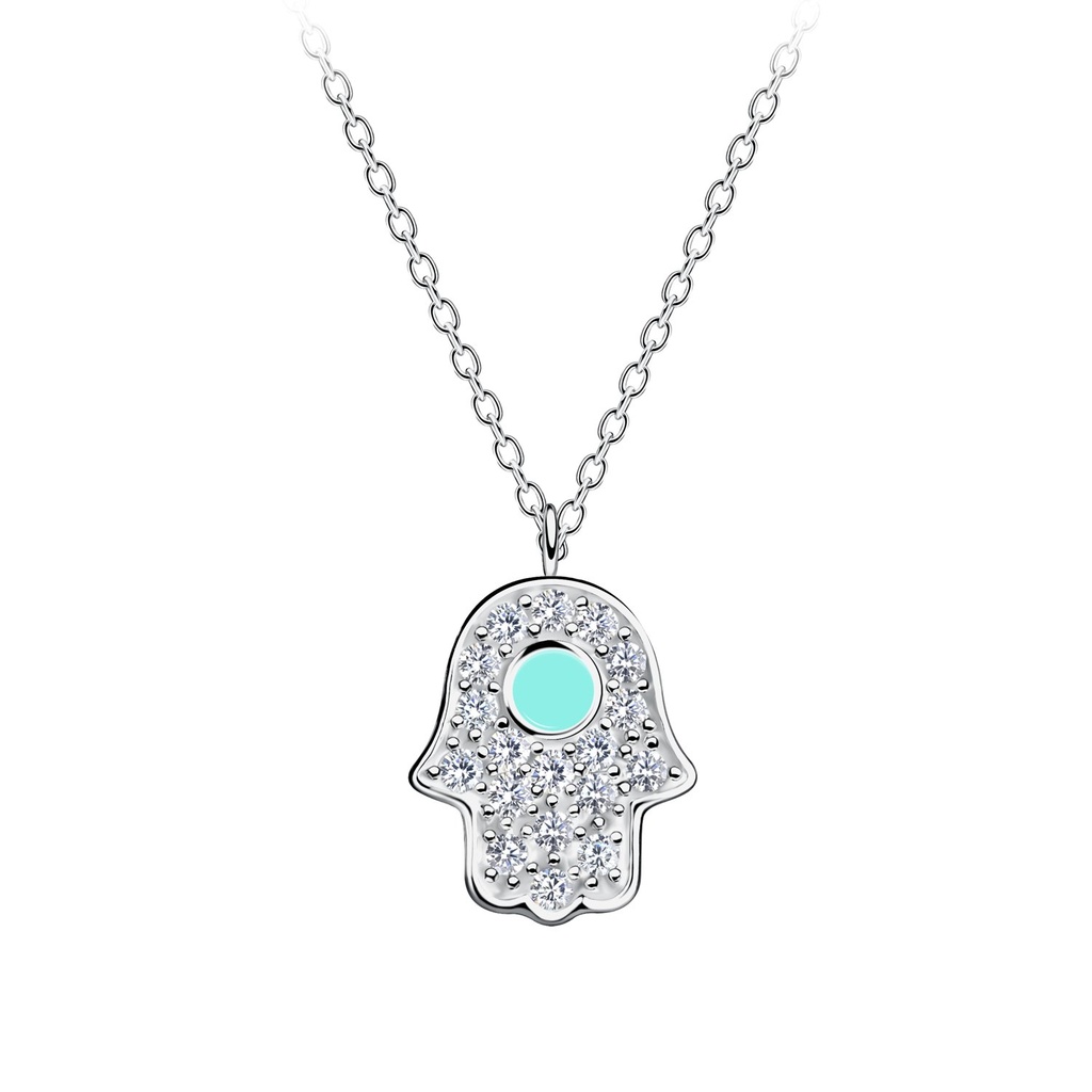 Collier main de Fatma en argent