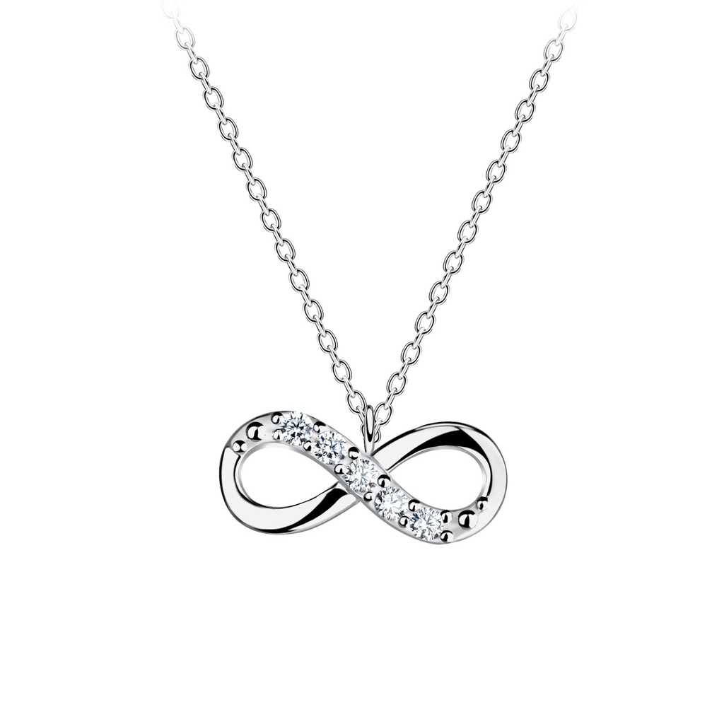 Collier infini en argent