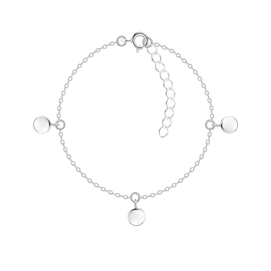 [10035898] Bracelet rond en argent
