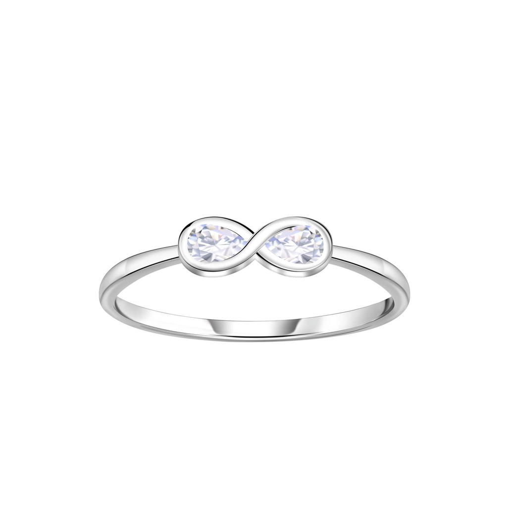 Bague infini en argent