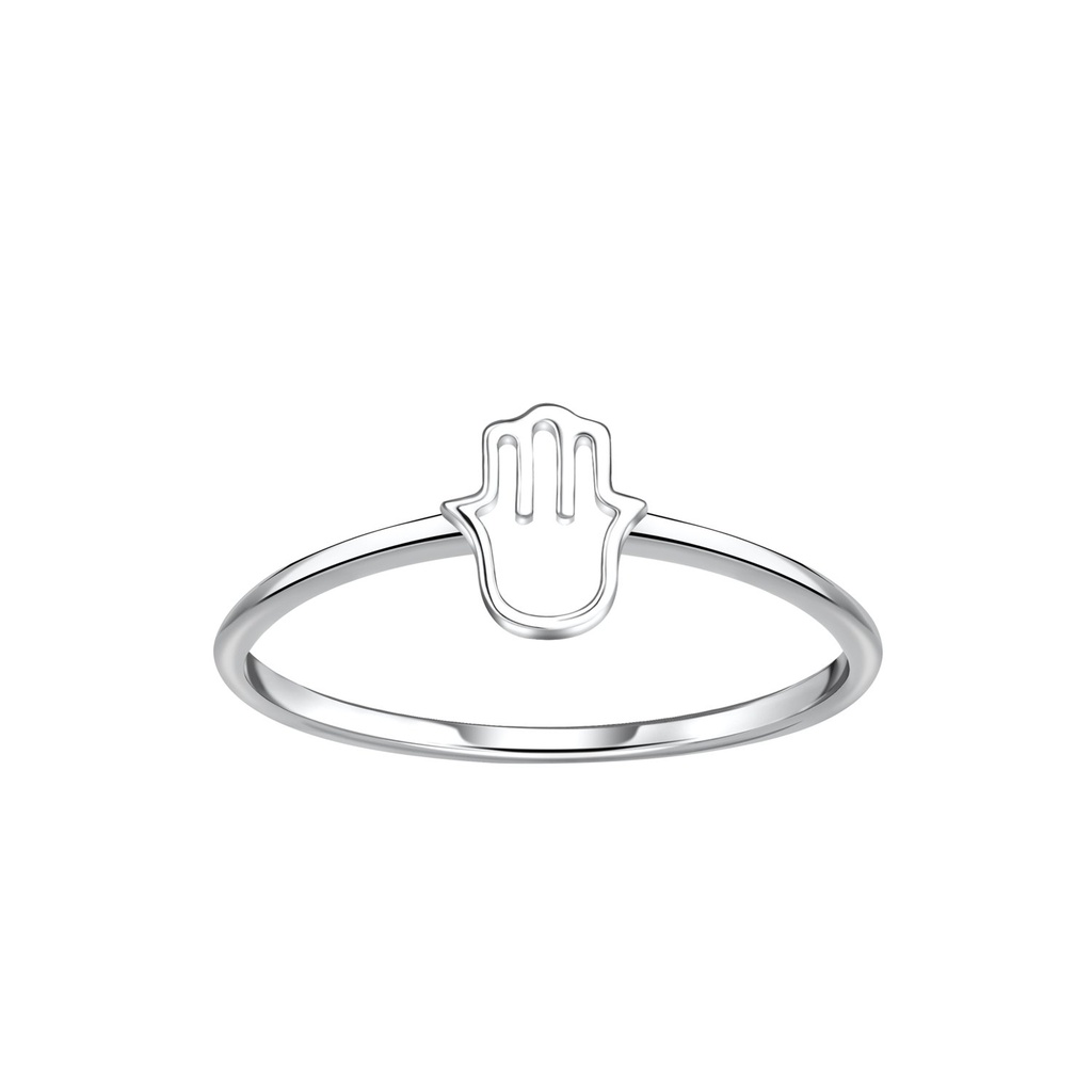 [10035590] Bague main de Fatma en argent (EU 52 / US 6)