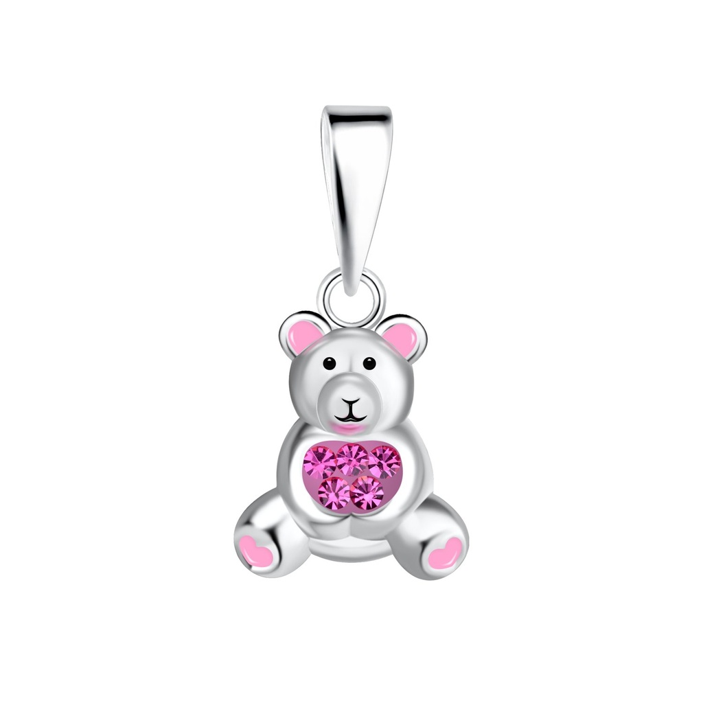 [10020811] Pendentif ours en argent