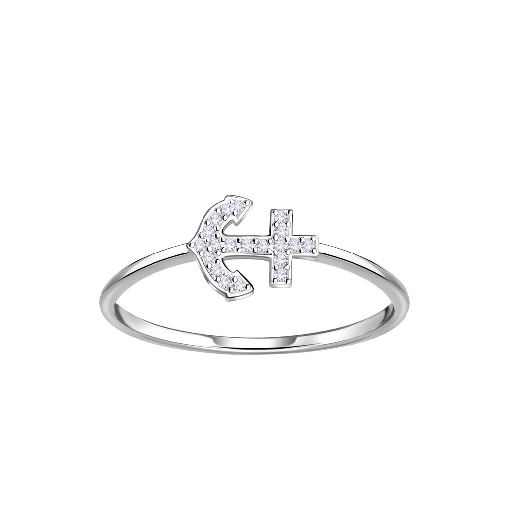Silver Anchor Ring