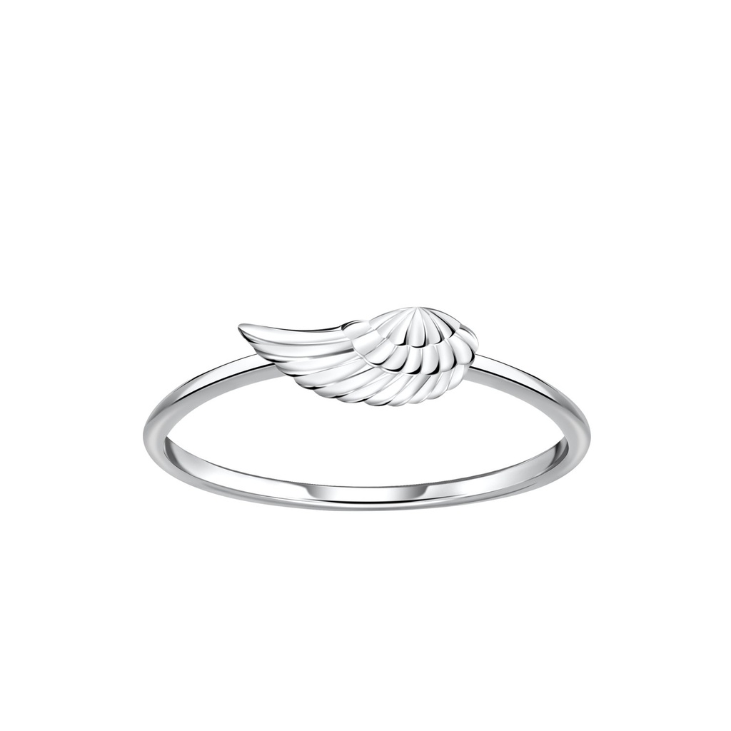 Bague aile en argent