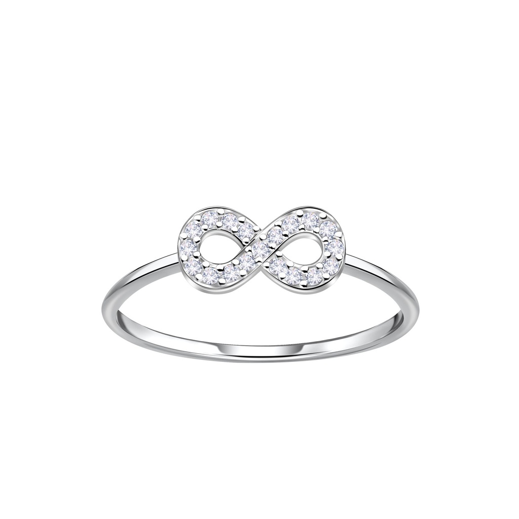 [10035445] Bague infini en argent (EU 52 / US 6)