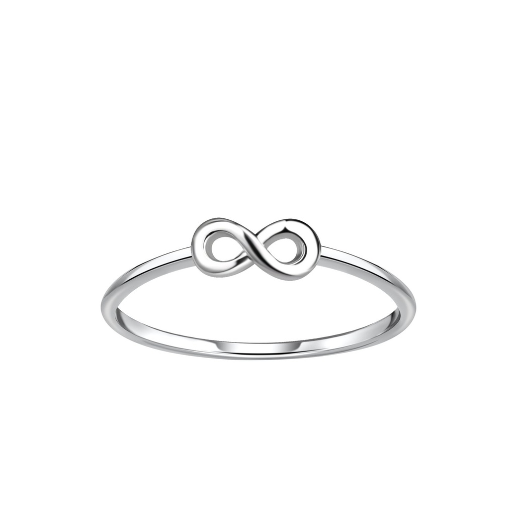 [10035447] Bague infini en argent (EU 52 / US 6)
