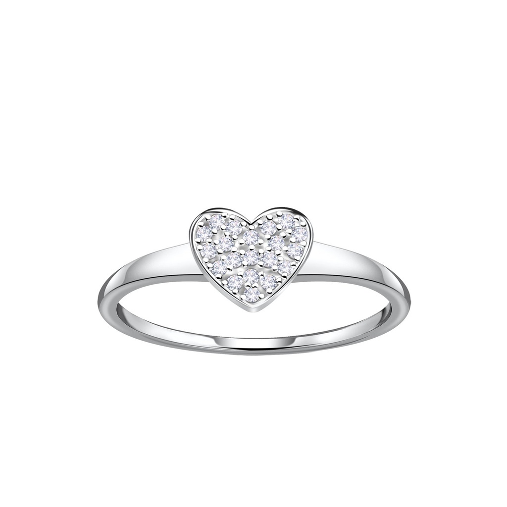 Silver Heart Ring