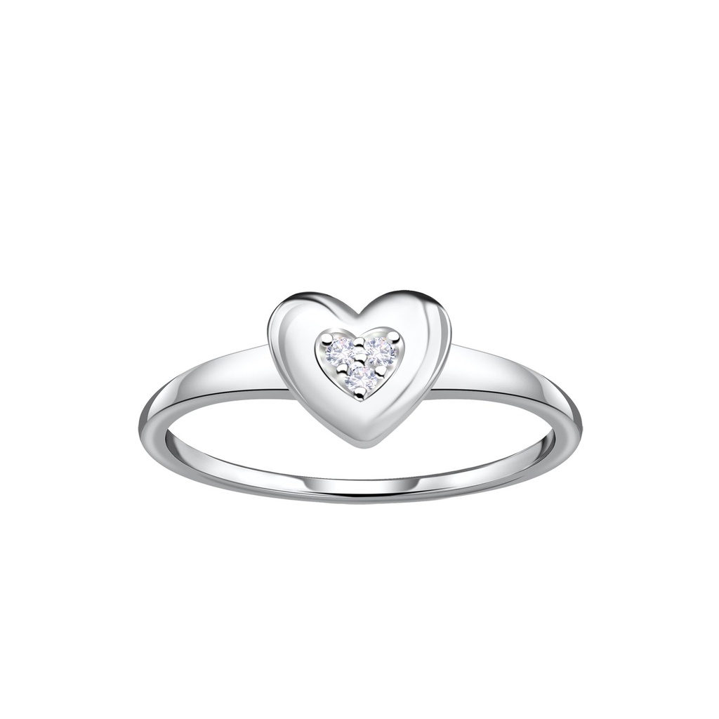 Silver Heart Ring