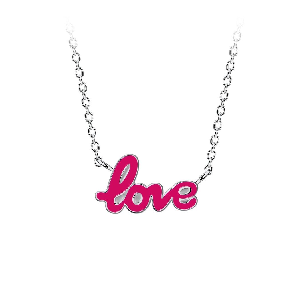 [10034085] Silver Love Necklace